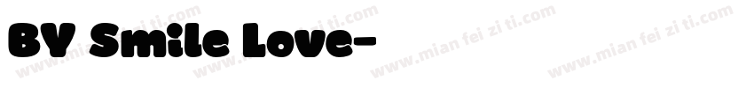 BY Smile Love字体转换